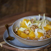 Chicorée Salat mit Walnüssen